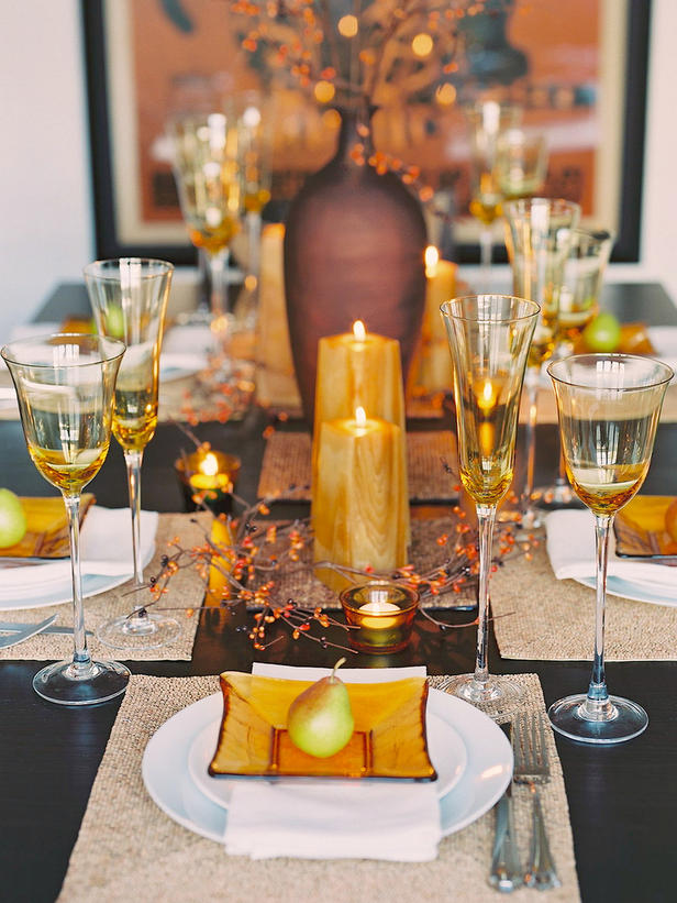 8 glittering fall table setting and centerpiece ideas 8 glittering fall table setting and centerpiece ideas